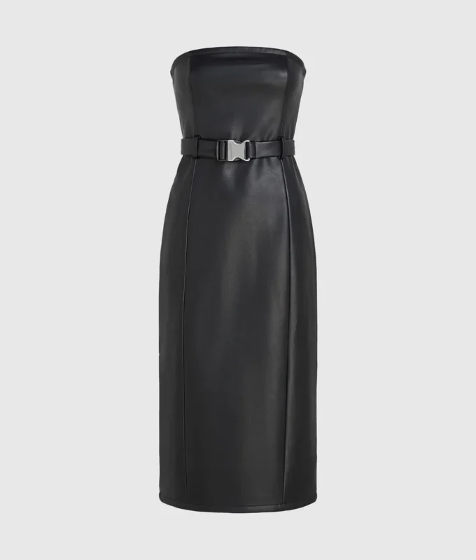 Robe en simili cuir Robe en simili cuir