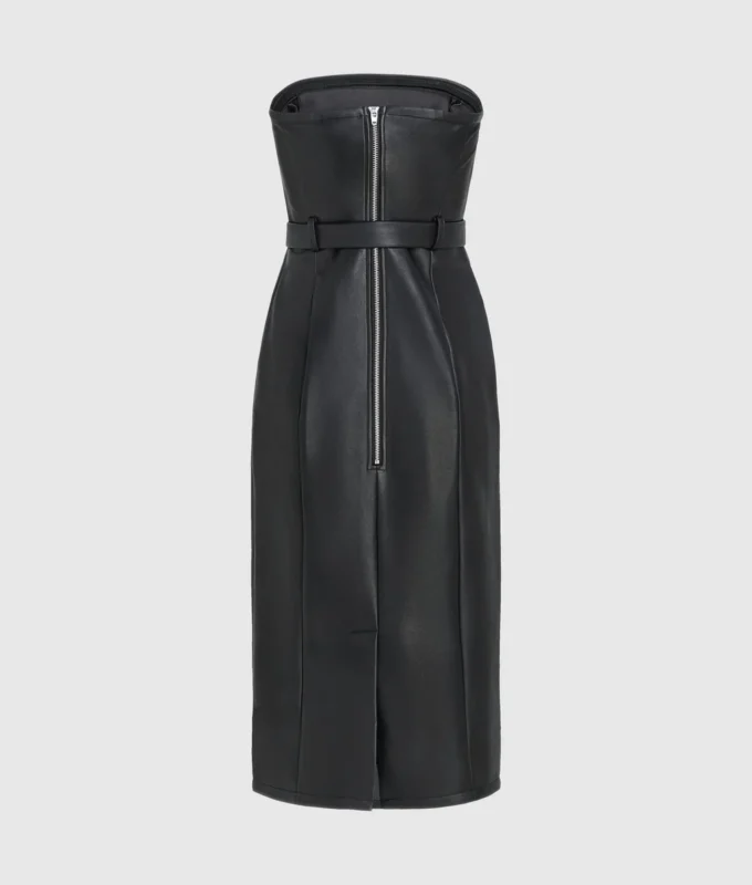 Robe en simili cuir Robe en simili cuir