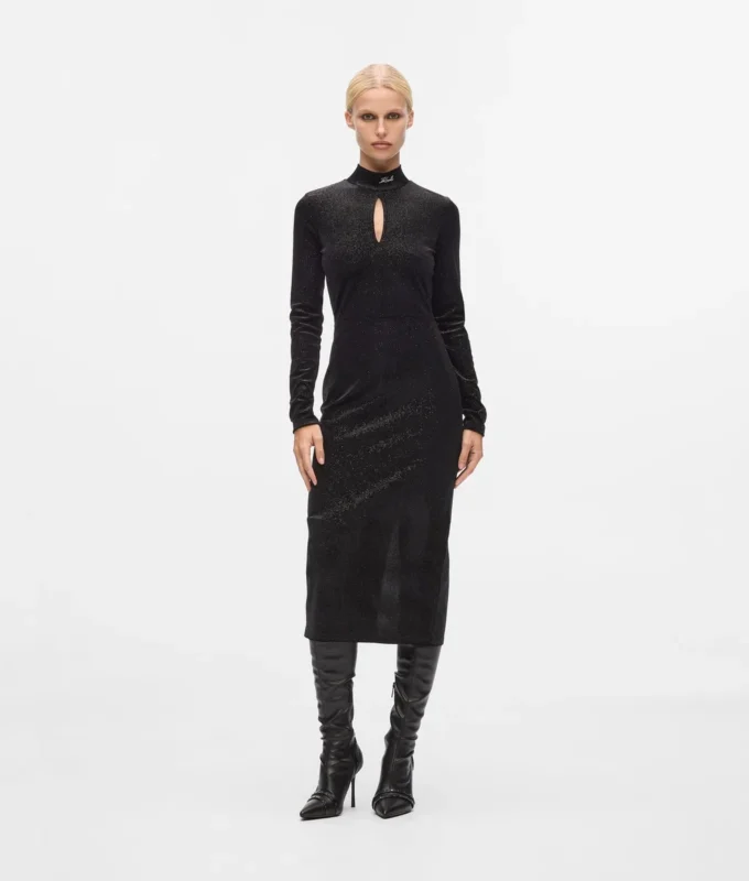 Robe en velours scintillant Robe en velours scintillant