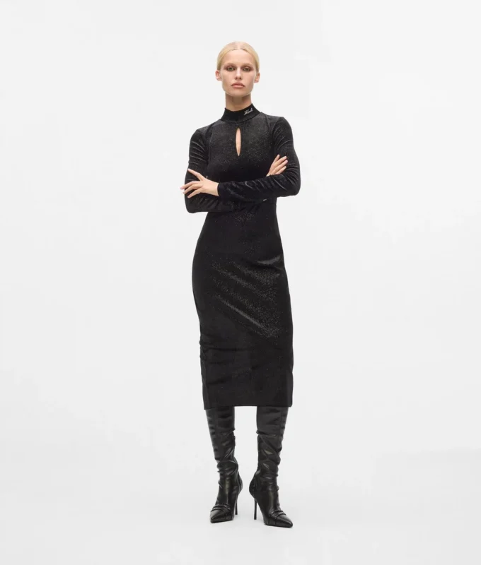 Robe en velours scintillant Robe en velours scintillant