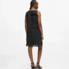 Robe à franges en simili cuir Robe à franges en simili cuir