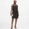 Robe à franges en simili cuir Robe à franges en simili cuir