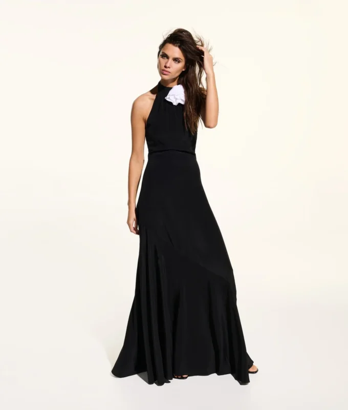 ROBE LONGUE EN SOIE KL STUDIO ROBE LONGUE EN SOIE KL STUDIO