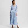 ROBE LONGUE PLISSÉE ROBE LONGUE PLISSÉE