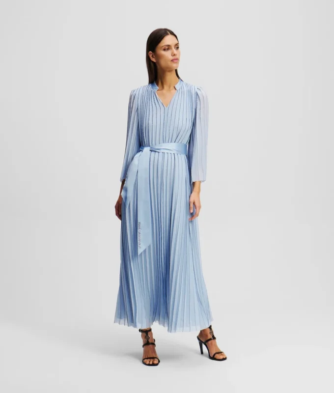 ROBE LONGUE PLISSÉE ROBE LONGUE PLISSÉE