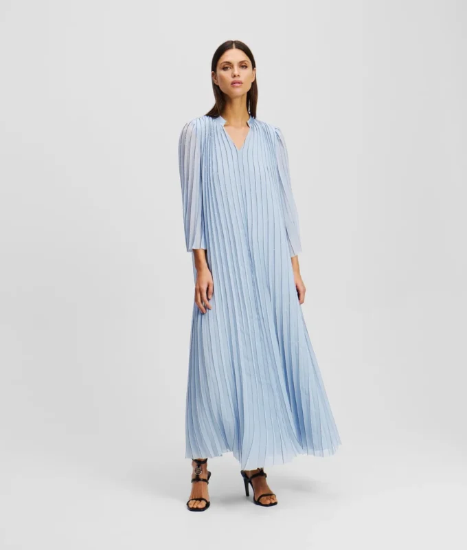 ROBE LONGUE PLISSÉE ROBE LONGUE PLISSÉE