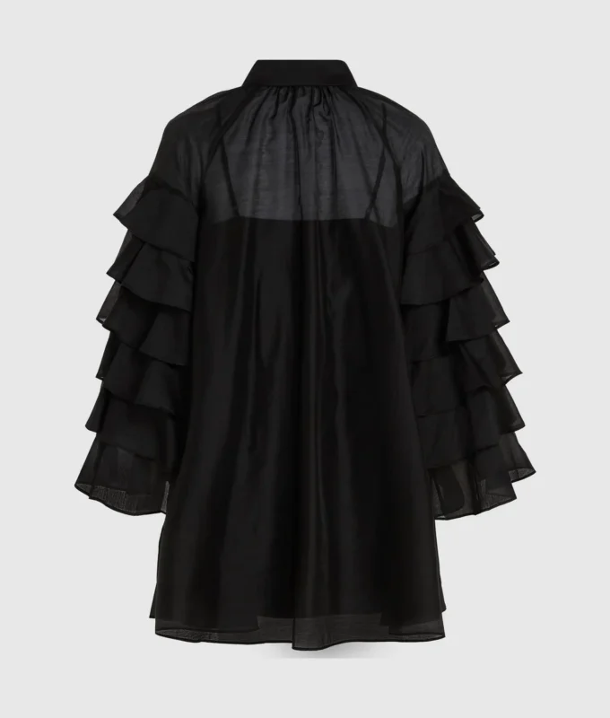 Robe à manches volantées Robe à manches volantées