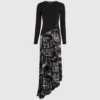 Robe midi Paris Sketch Robe midi Paris Sketch