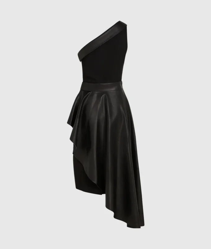 Robe motarde asymétrique Robe motarde asymétrique