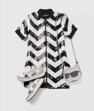Robe à paillettes pour fille