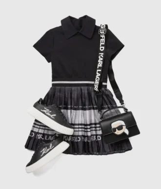 Robe plissée pour fille
