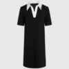 Robe polo à col signature Robe polo à col signature