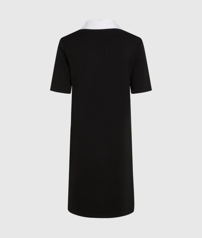 Robe polo à col signature Robe polo à col signature