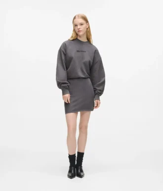 Robe sweat blousante