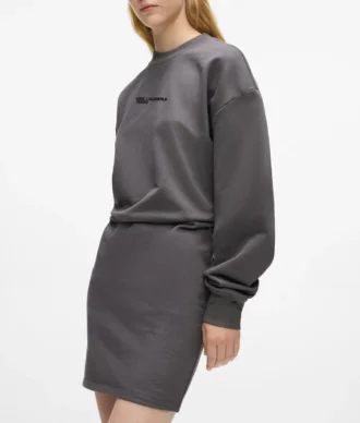 Robe sweat blousante
