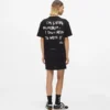 Robe t-shirt avec citation de Karl Robe t-shirt avec citation de Karl