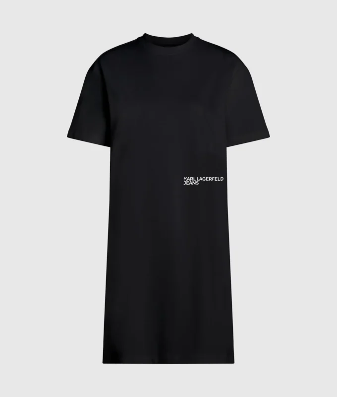 Robe t-shirt avec citation de Karl Robe t-shirt avec citation de Karl