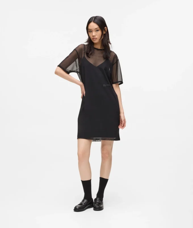 Robe t-shirt en maille Robe t-shirt en maille