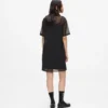 Robe t-shirt en maille Robe t-shirt en maille
