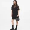 Robe t-shirt en maille Robe t-shirt en maille