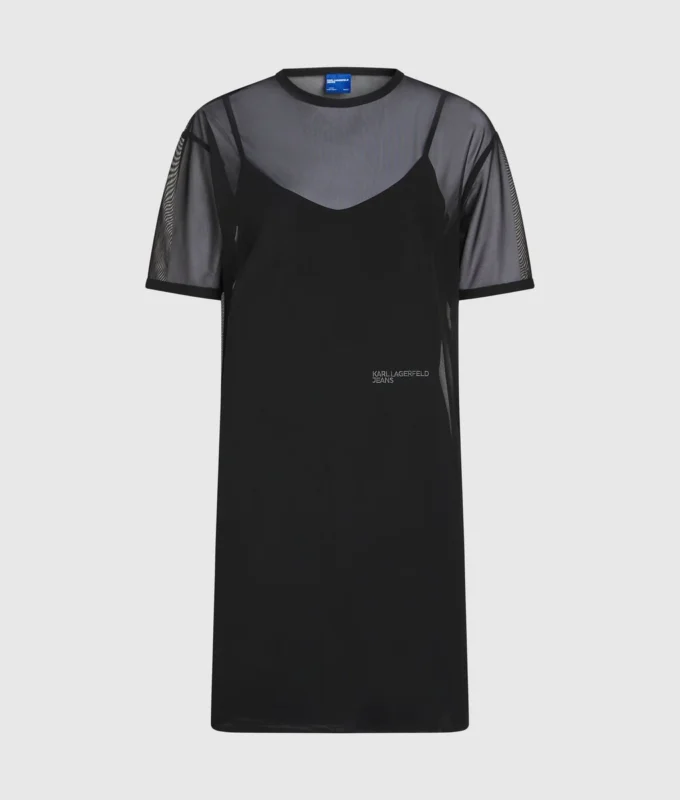 Robe t-shirt en maille Robe t-shirt en maille