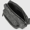 Sac banane en denim délavé