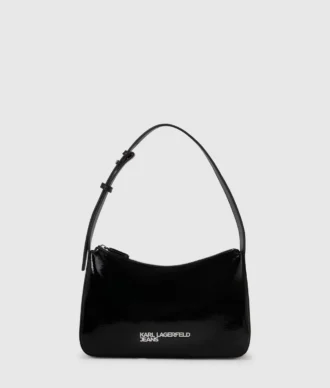 Sac à bandoulière brillant avec logo