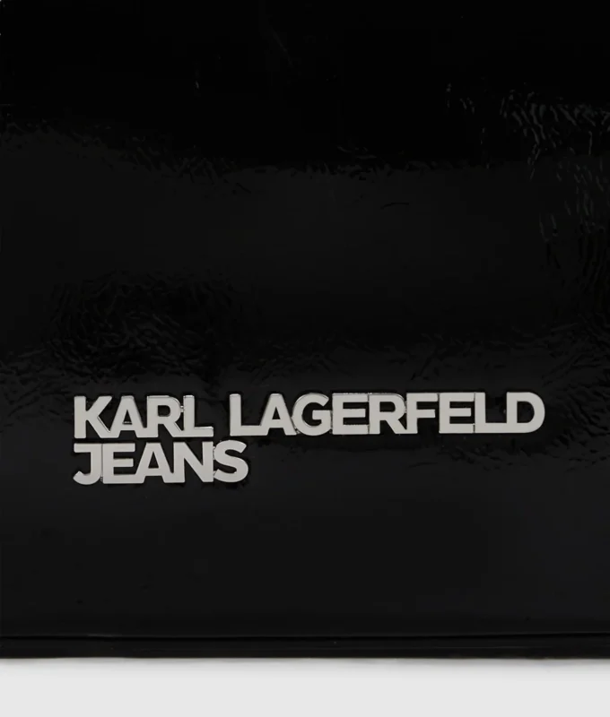 Sac à bandoulière brillant avec logo Sac à bandoulière brillant avec logo