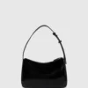 Sac à bandoulière brillant avec logo Sac à bandoulière brillant avec logo