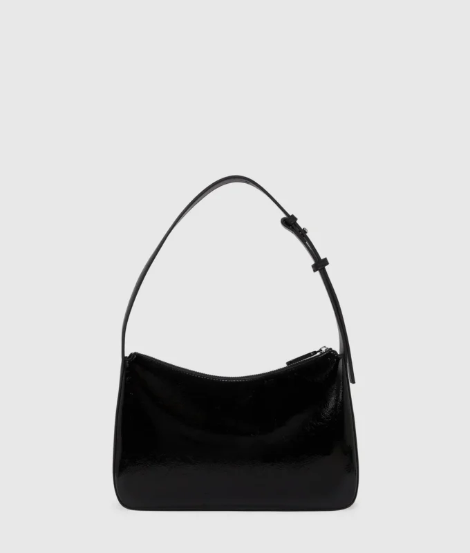 Sac à bandoulière brillant avec logo Sac à bandoulière brillant avec logo