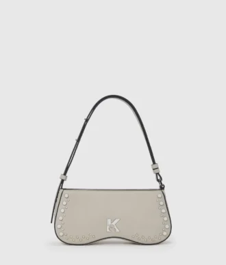 Sac à bandoulière clouté pour lunettes de soleil