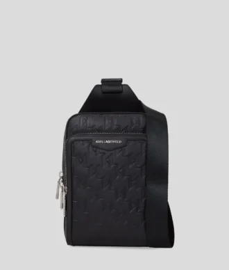 SAC À BANDOULIÈRE EN CUIR K/LOOM