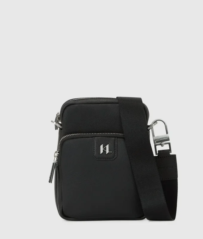 Sac à bandoulière en cuir K/Monogram