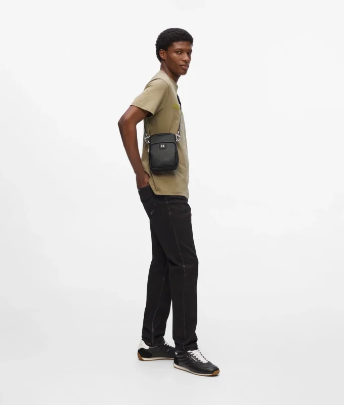 Sac à bandoulière en cuir K/Monogram