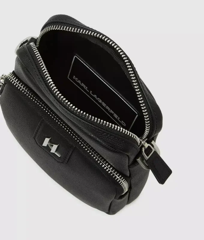 Sac à bandoulière en cuir K/Monogram