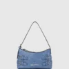Sac à bandoulière en denim à boucles