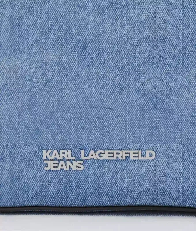 Sac à bandoulière en denim à boucles