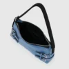 Sac à bandoulière en denim à boucles