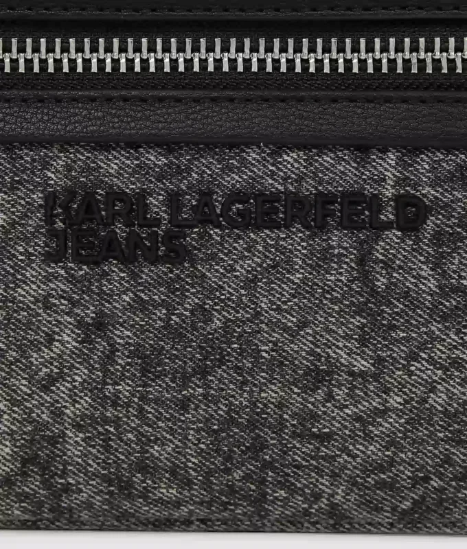 Sac à bandoulière en denim délavé Sac à bandoulière en denim délavé