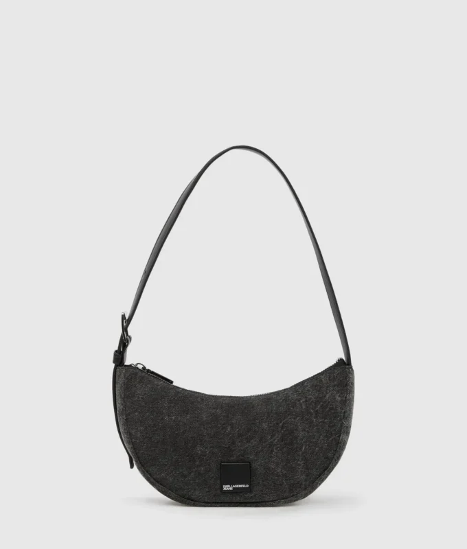 Sac à bandoulière en denim Moon Sac à bandoulière en denim Moon