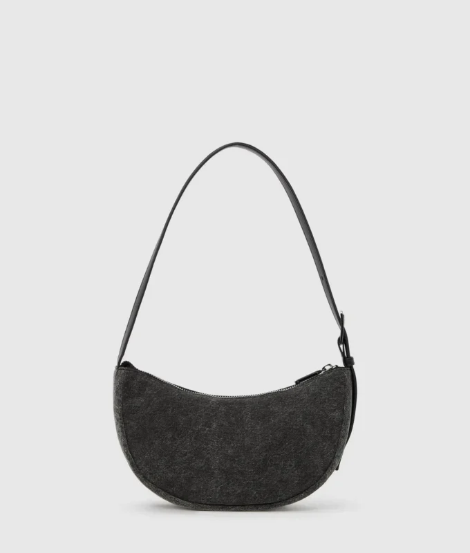 Sac à bandoulière en denim Moon Sac à bandoulière en denim Moon