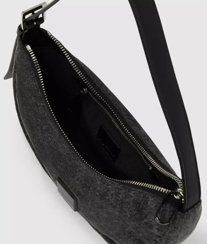 Sac à bandoulière en denim Moon Sac à bandoulière en denim Moon
