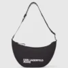 Sac bandoulière en nylon avec logo