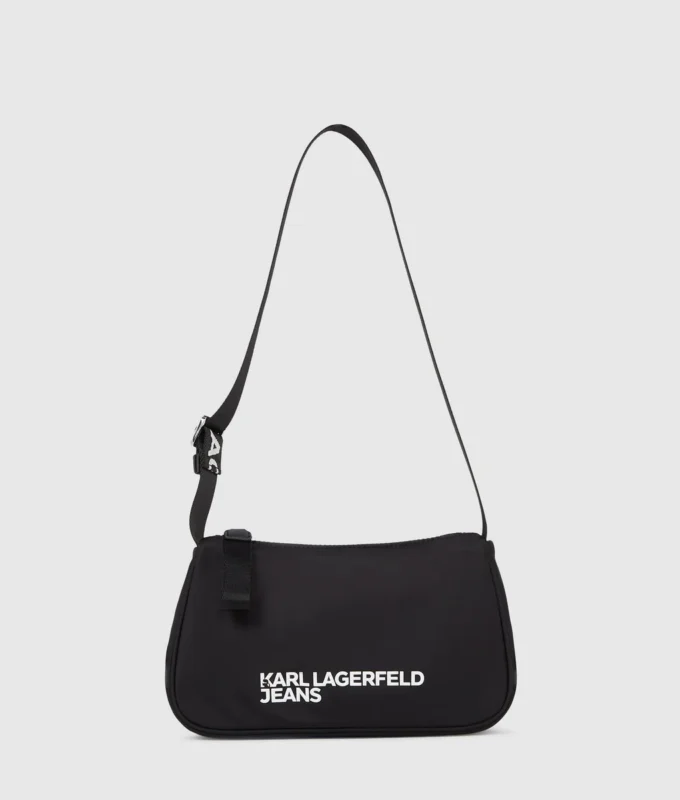 Sac à bandoulière en nylon avec logo