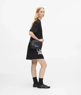 Sac à bandoulière en nylon avec logo Sac à bandoulière en nylon avec logo