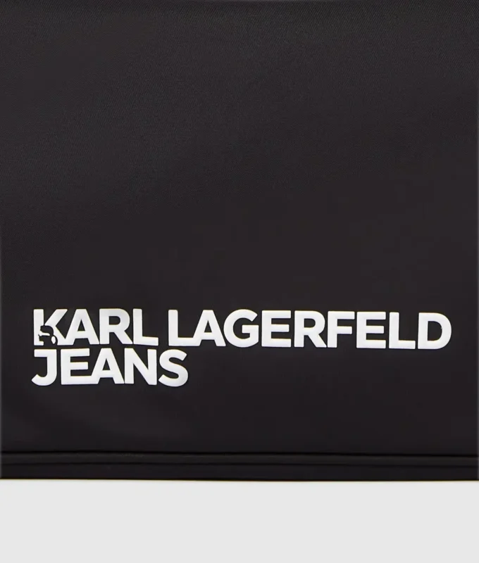 Sac à bandoulière en nylon avec logo