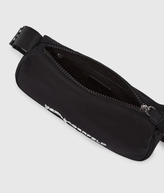 Sac à bandoulière en nylon avec logo