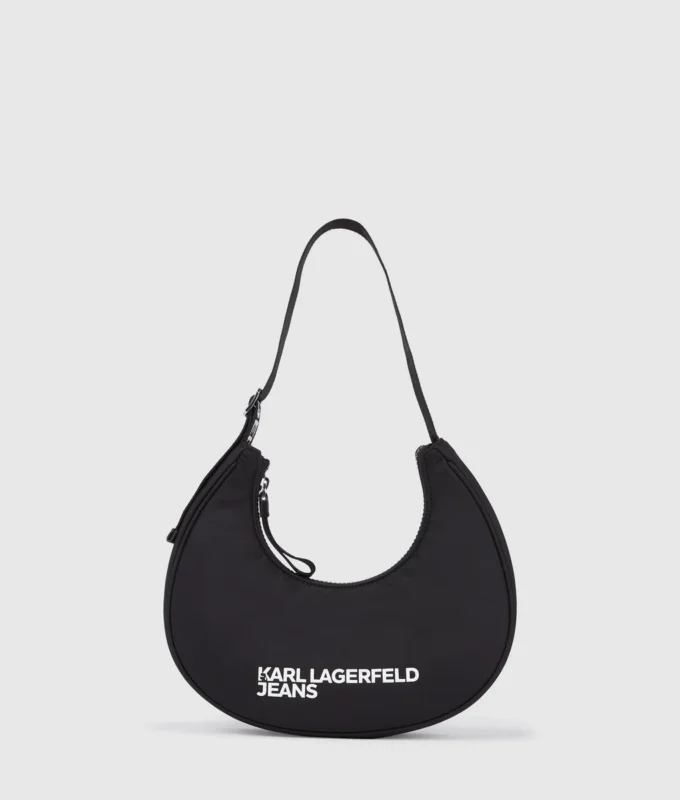 Sac à bandoulière en nylon avec logo Moon