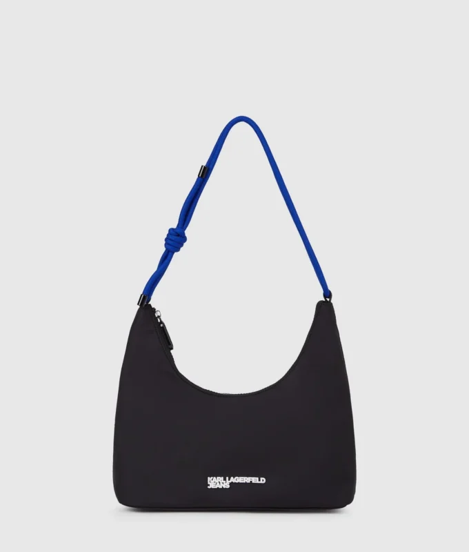 Sac à bandoulière en nylon cordé Sac à bandoulière en nylon cordé