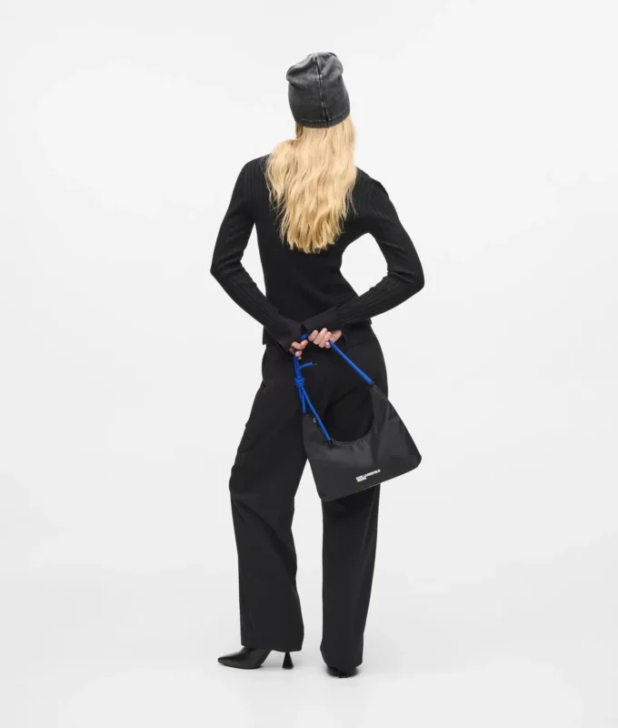 Sac à bandoulière en nylon cordé Sac à bandoulière en nylon cordé